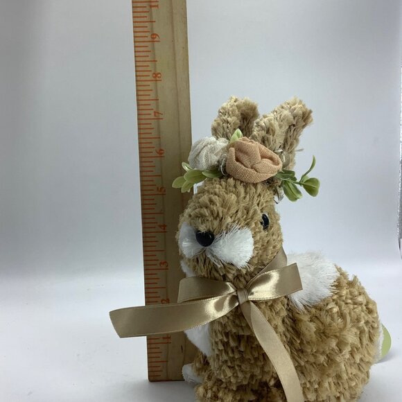 Jo-Ann Bloom Room Spring Floral Critter Bunny Rabbit Figurine Decor NWT NEW - Picture 8 of 8